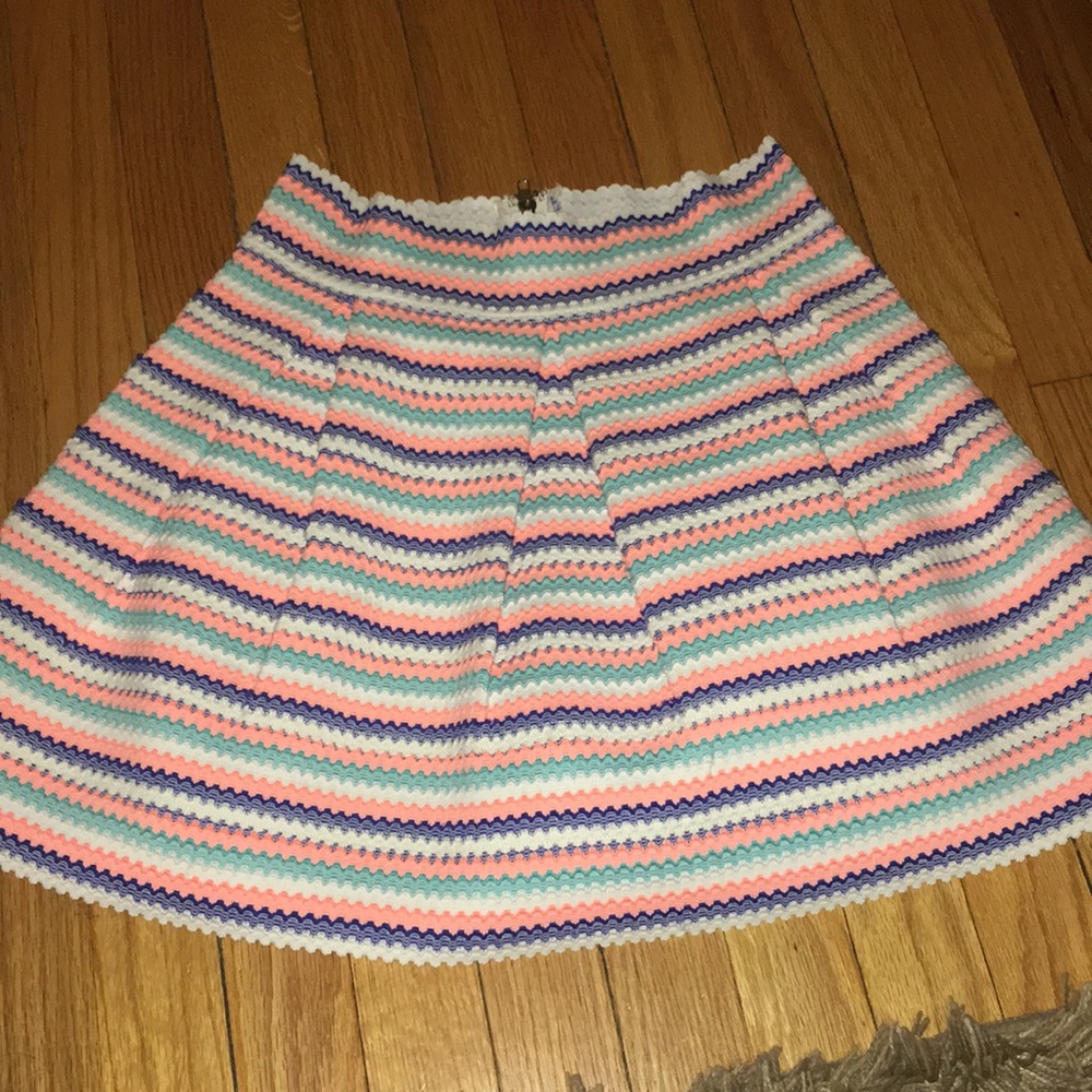 Flirty Multicolor Skater Skirt